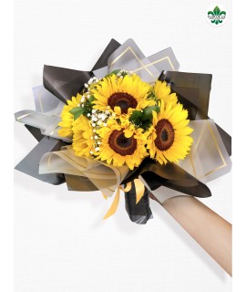 Ramillete Entorno de Girasoles